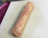薄揚げのひき肉巻オイスターソースを絡めて作り方7写真