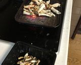 エリンギ網焼き醤油に浸して作り方3写真