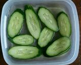 料理に使う きゅうり塩漬け(保存食)作り方10写真