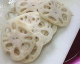 レンコンの玉子とじ作り方1写真