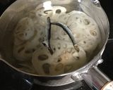 レンコンの玉子とじ作り方3写真