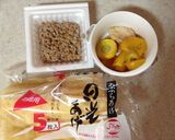 納豆&鶏肉の塩こしょう焼作り方1写真