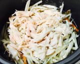 *鶏肉ときのこの簡単炊き込みご飯*作り方5写真