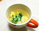 ニラ玉えのきのコンソメスープ♫作り方6写真