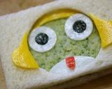 ケロロ軍曹サンドイッチ弁当（キャラ弁）作り方17写真
