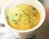 1人分も簡単！お湯を注ぐだけ卵スープ作り方3写真