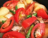簡単！トマト肉じゃが〜リコピンで美肌に♡作り方4写真