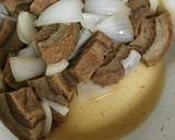 切って煮るだけ！車麩と玉ねぎの甘辛煮作り方9写真