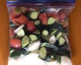 サラダ風野菜マリネ作り方3写真