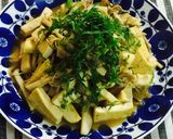豆腐とキノコの和風ガーリック炒め作り方8写真