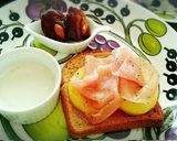 全粒粉パンのオープンサンド☆納豆チーズ作り方6写真