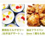 黄桃缶ミルクゼリー♪お弁当デザート作り方10写真