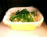レンジでモヤシとニラのナムル小鉢作り方3写真