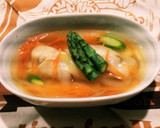 餃子の王将の「生餃子」 を使ったスープ作り方3写真