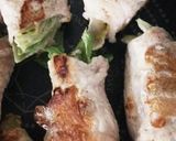 ヘルシー**レタスの豚薄切り肉巻き**作り方6写真