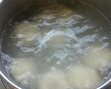 黒豆、金時豆の豆腐白玉ポンチ作り方4写真