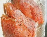 鮭のムニエル！夏野菜たっぷり梅タルタル作り方6写真