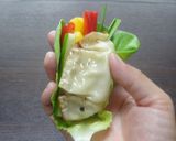餃子のサラダラップ作り方4写真