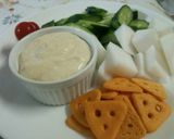生チーズのチーザで豆腐ディップ作り方4写真