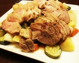 安くて豪華！鶏胸肉のローストと温野菜☆作り方12写真
