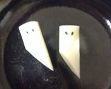 ハロウィンにモッツァレラおばけ作り方3写真