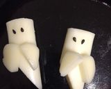ハロウィンにモッツァレラおばけ作り方4写真