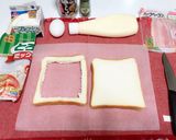とっても濃厚！カルボナーラ風トースト作り方2写真