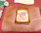 とっても濃厚！カルボナーラ風トースト作り方4写真
