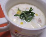 ツナと玉ねぎのクリームスープ作り方7写真