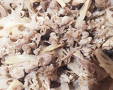 柔らか豚肉と薄切り蓮根の激ウマ炒め作り方5写真