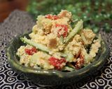 ＊おかずになる♪カレー味のおからサラダ＊作り方4写真