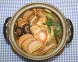 簡単絶品☆乾燥生うどんで味噌煮込みうどん作り方13写真