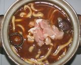 簡単絶品☆乾燥生うどんで味噌煮込みうどん作り方10写真