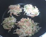 カラフル野菜のかき揚げ風チーズ焼き作り方6写真