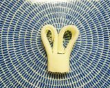 さいておいしいモッツァレラ★ウサギ作り方3写真