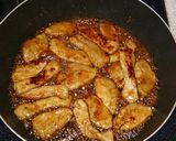 豚肉のピリ辛胡麻照り焼き作り方3写真