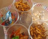 お菓子の塔作り方3写真