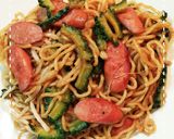 リメイクで簡単!チーズオムそば作り方5写真