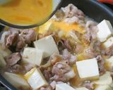 豚肉と豆腐の卵とじ作り方5写真