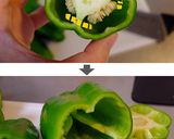 絞り出し方式☆まるごとピーマンの肉詰め！作り方4写真