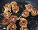 お弁当にもう一品♪クルクルちくわ甘辛焼作り方6写真