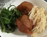 王将餃子de海苔スープ作り方2写真