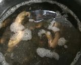 王将餃子de海苔スープ作り方3写真
