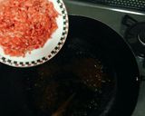 話題入り感謝♡合挽き肉と厚揚げの麻婆豆腐作り方4写真