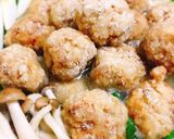 やみつき肉団子鍋♪冬　　　　　作り方8写真