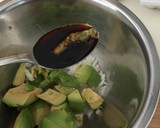 アボカドと納豆と新玉ねぎのわさび醤油あえ作り方3写真