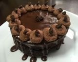 バレンタインエスプレソチョコレートケーキ作り方14写真
