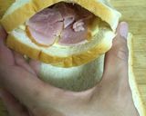 クロックムッシュ風フレンチトースト作り方2写真
