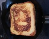 クロックムッシュ風フレンチトースト作り方4写真