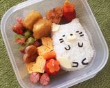 すみっこぐらし ラブラブねこ キャラ弁作り方9写真